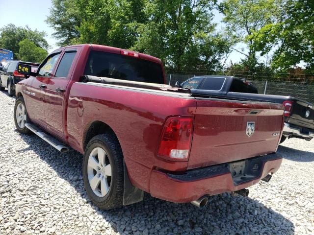 Photo 3 from auction – 2012 DODGE RAM 1500 S with VIN 1C6RD7FTXCS164961