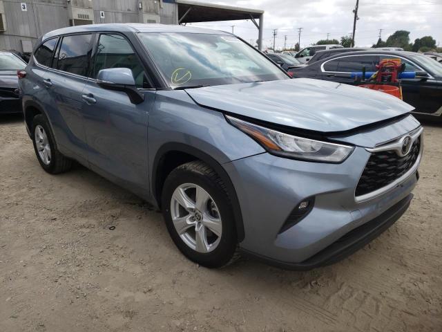 TOYOTA HIGHLANDER 2020 with VIN 5TDZZRAH1LS013086 - Photo from auction