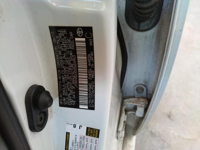 Photo 10 from auction – 2013 TOYOTA PRIUS with VIN JTDKN3DU0D5664963