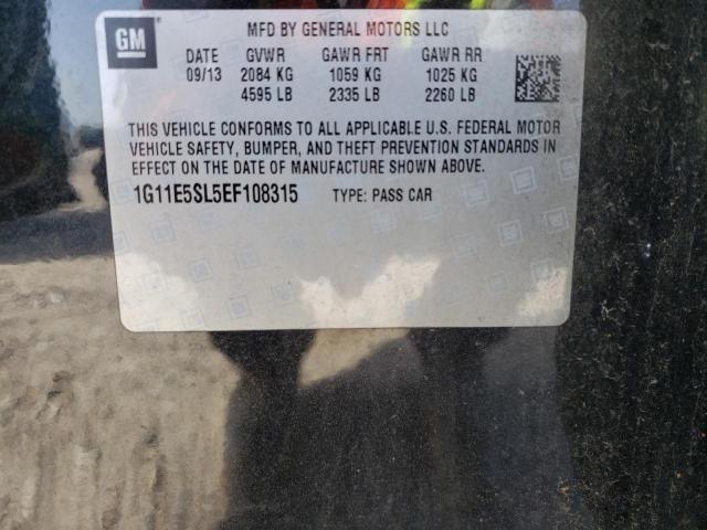 Photo 10 from auction – 2014 CHEVROLET MALIBU 2LT with VIN 1G11E5SL5EF108315