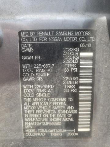 Photo 10 from auction – 2018 NISSAN ROGUE S with VIN KNMAT2MT3JP591560
