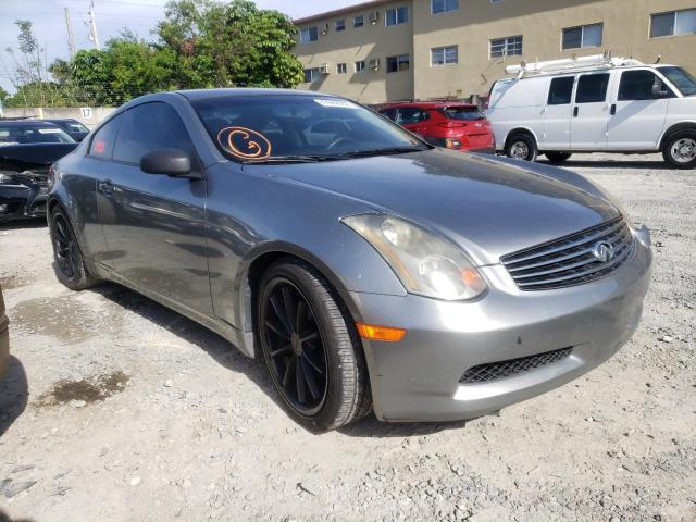 INFINITI G35 2005 with VIN JNKCV54E85M416782 - Photo from auction