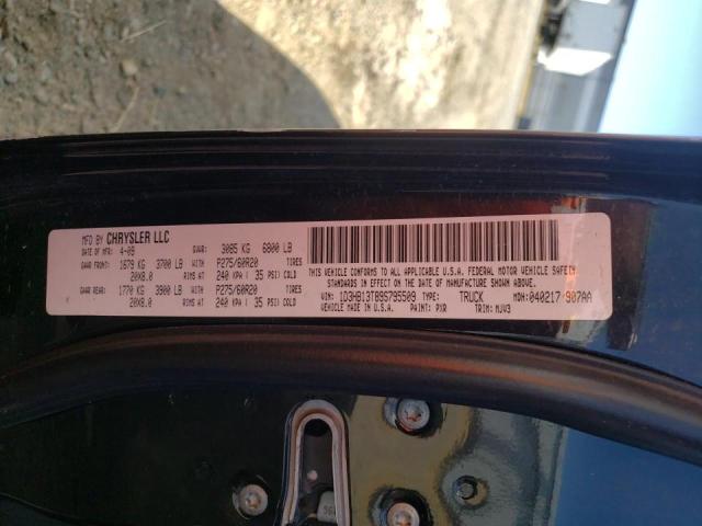 Photo 10 from auction – 2009 DODGE RAM 1500 with VIN 1D3HB13T89S795509