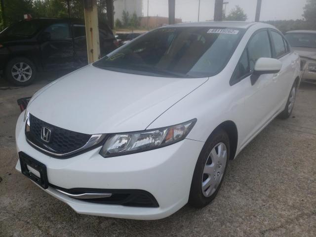 Photo 2 from auction – 2014 HONDA CIVIC LX with VIN 2HGFB2F57EH502902