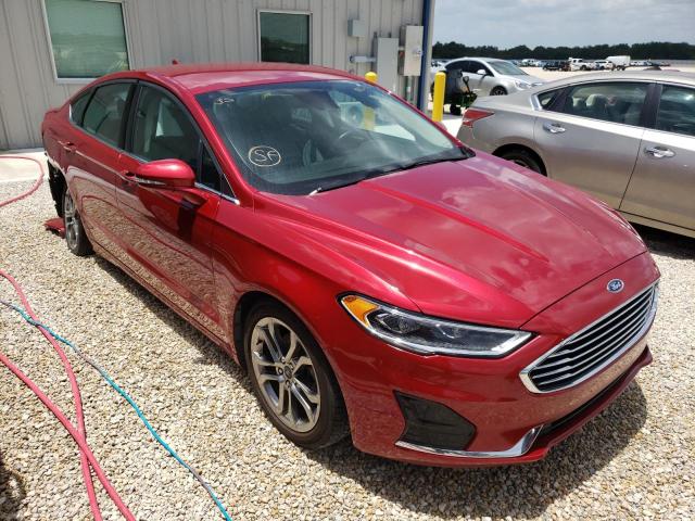 FORD FUSION SEL 2020 with VIN 3FA6P0CD5LR154332 - Photo from auction
