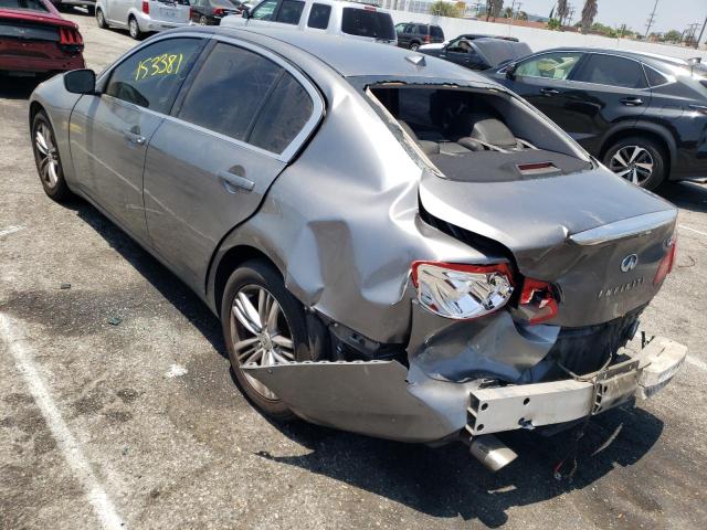 Photo 3 from auction – 2011 INFINITI G25 with VIN JN1DV6AP4BM600147