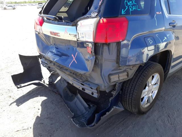 Photo 9 from auction – 2012 GMC TERRAIN SL with VIN 2GKALMEKXC6258233