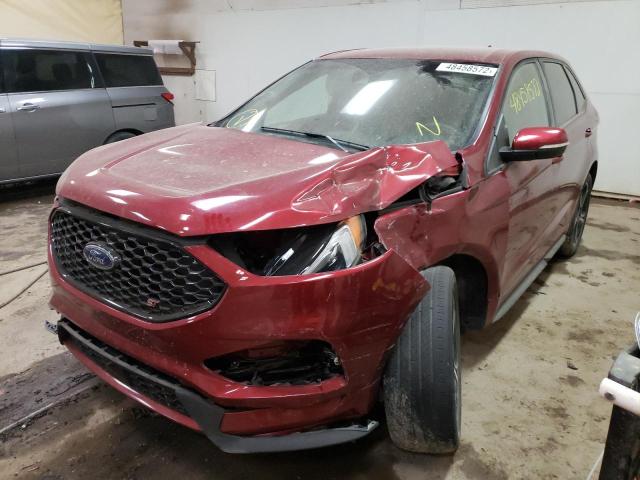 Photo 2 from auction – 2019 FORD EDGE ST with VIN 2FMPK4AP8KBB97198