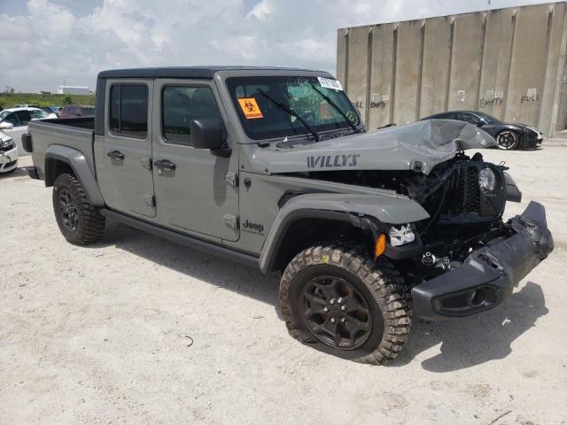 JEEP GLADIATOR 2021 with VIN 1C6HJTAG0ML615396 - Photo from auction