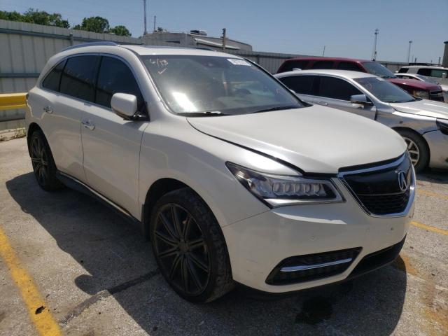 ACURA MDX ADVANC 2016 with VIN 5FRYD4H94GB024944 - Photo from auction