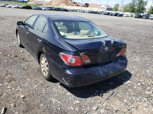 Photo 3 from auction – 2003 LEXUS ES 300 with VIN JTHBF30G030092591
