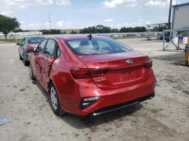 Photo 3 from auction – 2020 KIA FORTE FE with VIN 3KPF24ADXLE242058