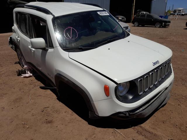 JEEP RENEGADE L 2017 with VIN ZACCJABB3HPF72412 - Photo from auction