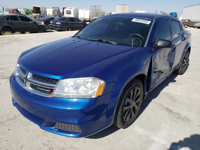 Photo 2 from auction – 2012 DODGE AVENGER SE with VIN 1C3CDZAB9CN270345
