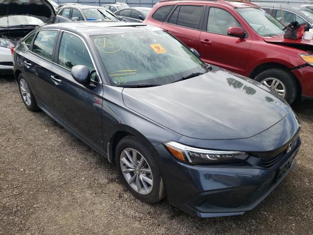 HONDA CIVIC EX 2022 with VIN 2HGFE2F30NH115646 - Photo from auction