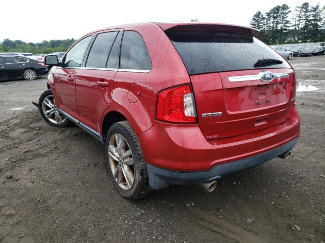 Photo 3 from auction – 2011 FORD EDGE LIMIT with VIN 2FMDK3KC9BBA68251