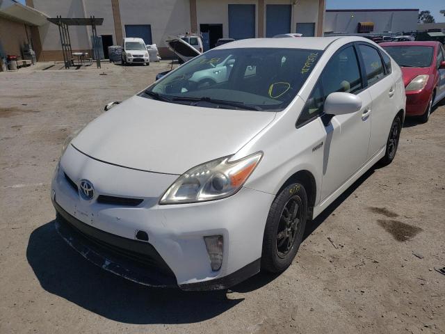 Photo 2 from auction – 2012 TOYOTA PRIUS with VIN JTDKN3DU6C0334000