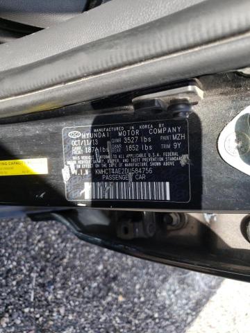 Photo 10 from auction – 2013 HYUNDAI ACCENT GLS with VIN KMHCT4AE2DU584756