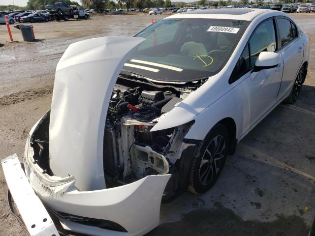 Photo 2 from auction – 2013 HONDA CIVIC EX with VIN 2HGFB2F86DH504052