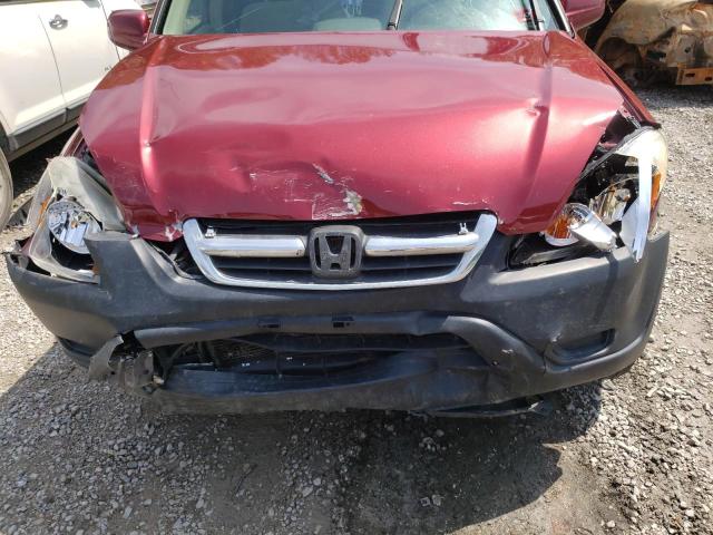 Photo 7 from auction – 2005 HONDA CRV with VIN JHLRD78855C041067