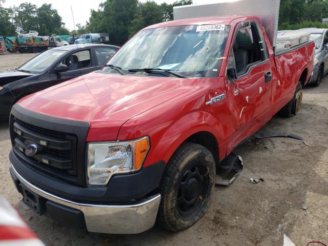Photo 2 from auction – 2014 FORD F150 with VIN 1FTMF1CM1EKF27920