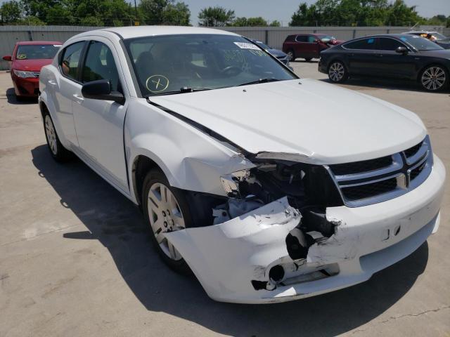 DODGE AVENGER SE 2014 with VIN 1C3CDZAB8EN130578 - Photo from auction