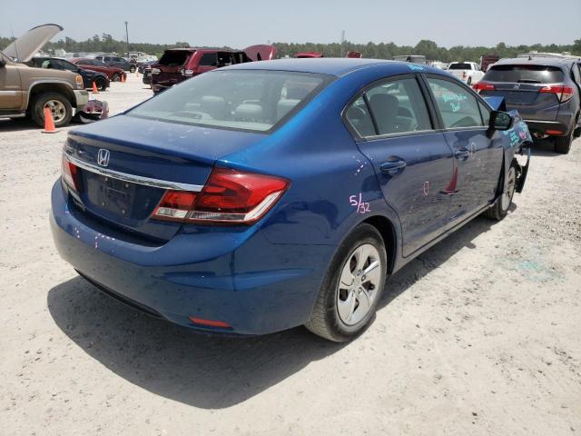 Photo 4 from auction – 2014 HONDA CIVIC LX with VIN 19XFB2F55EE077559