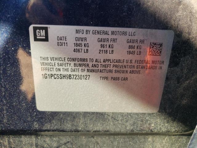 Photo 10 from auction – 2011 CHEVROLET CRUZE LS with VIN 1G1PC5SH9B7230127