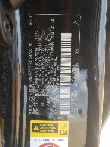 Photo 10 from auction – 2015 LEXUS RX 350 with VIN 2T2ZK1BA3FC151955