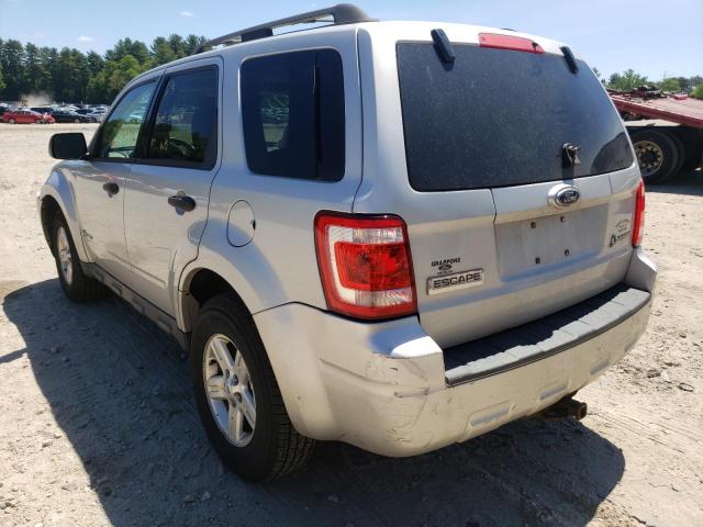 Photo 3 from auction – 2009 FORD ESCAPE HYB with VIN 1FMCU59329KC10186