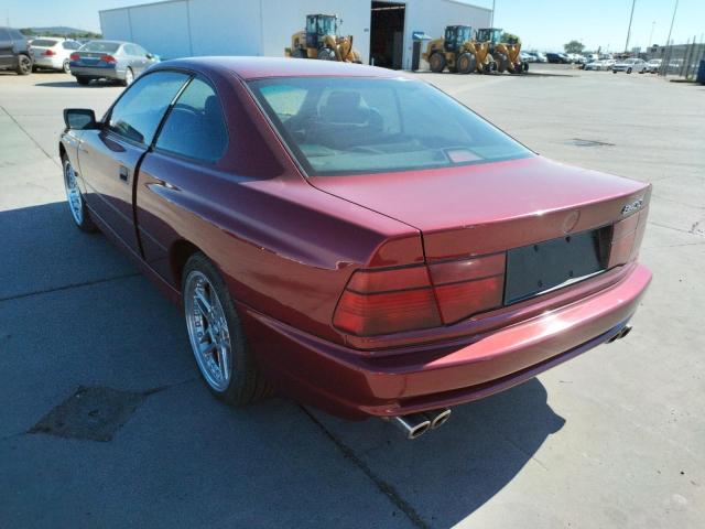 Photo 3 from auction – 1995 BMW 840 CI AUT with VIN WBAEF6329SCC89952