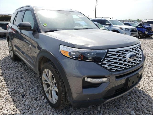 FORD EXPLORER P 2021 with VIN 1FM5K8HC3MGB66132 - Photo from auction