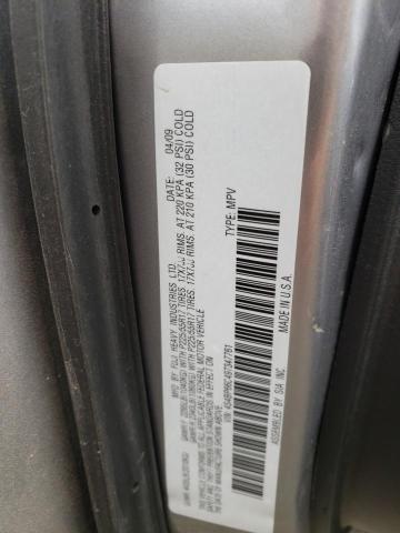 Photo 10 from auction – 2009 SUBARU OUTBACK 2. with VIN 4S4BP66C497347761