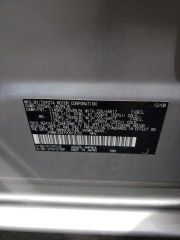 Photo 10 from auction – 2009 TOYOTA RAV4 with VIN JTMBF33V79D010725