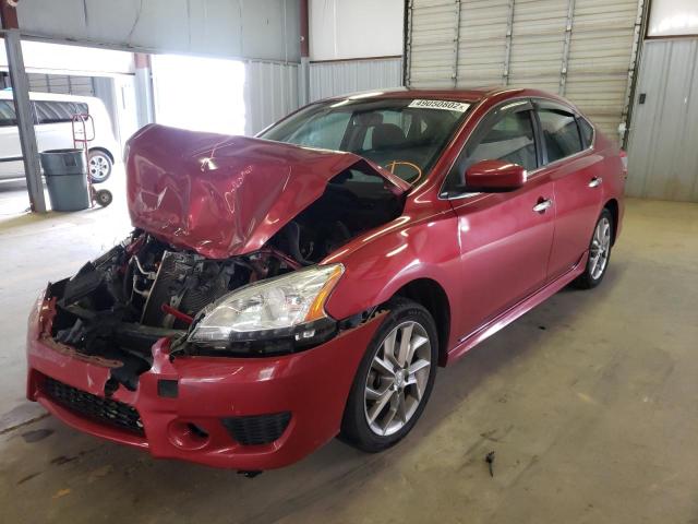 Photo 2 from auction – 2014 NISSAN SENTRA S with VIN 3N1AB7AP1EY292714
