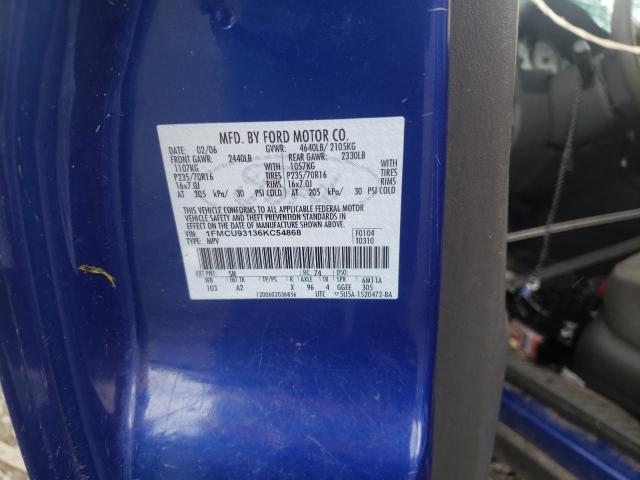 Photo 10 from auction – 2006 FORD ESCAPE XLT with VIN 1FMCU93136KC54868