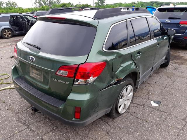 Photo 4 from auction – 2010 SUBARU OUTBACK 2. with VIN 4S4BRCGC8A3384962