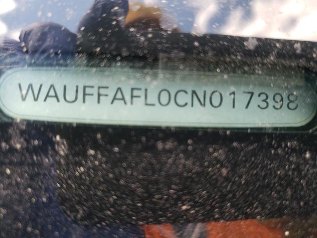Photo 10 from auction – 2012 AUDI A4 PREMIUM with VIN WAUFFAFL0CN017398