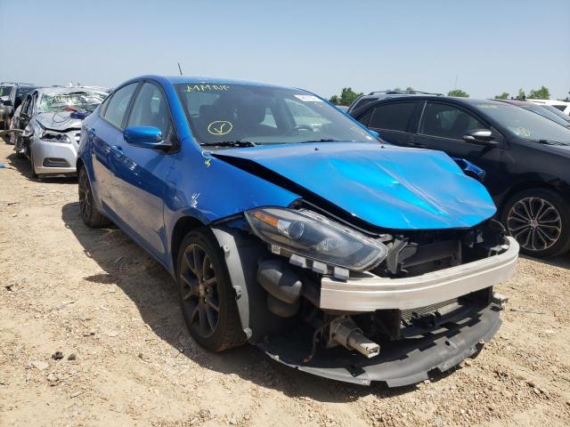 DODGE DART SXT 2016 with VIN 1C3CDFBB2GD608032 - Photo from auction
