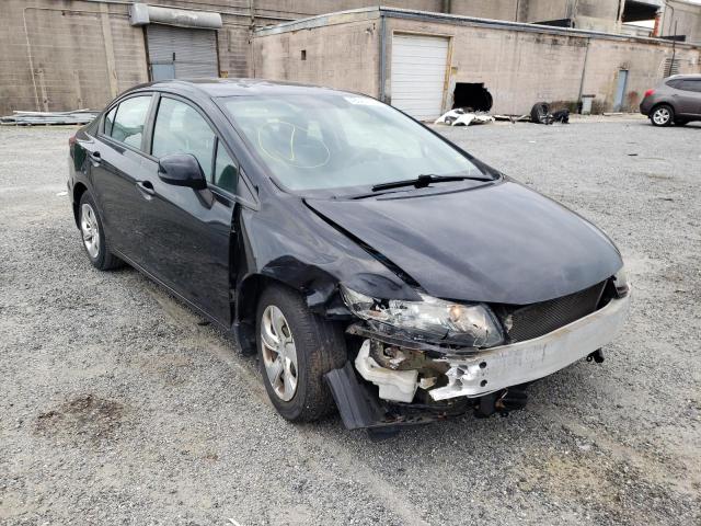 HONDA CIVIC LX 2013 with VIN 2HGFB2F52DH543596 - Photo from auction