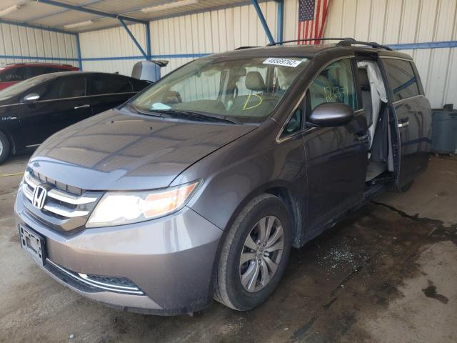 Photo 2 from auction – 2015 HONDA ODYSSEY EX with VIN 5FNRL5H69FB012839