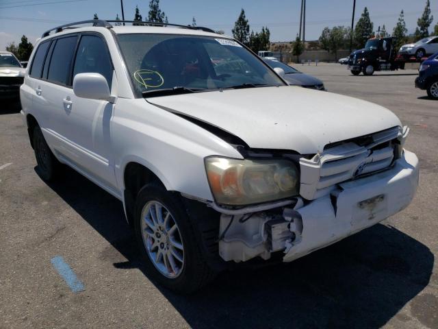 TOYOTA HIGHLANDER 2006 with VIN JTEGP21A760112361 - Photo from auction