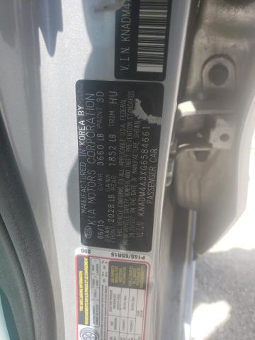 Photo 10 from auction – 2016 KIA RIO with VIN KNADM4A3XG6584661