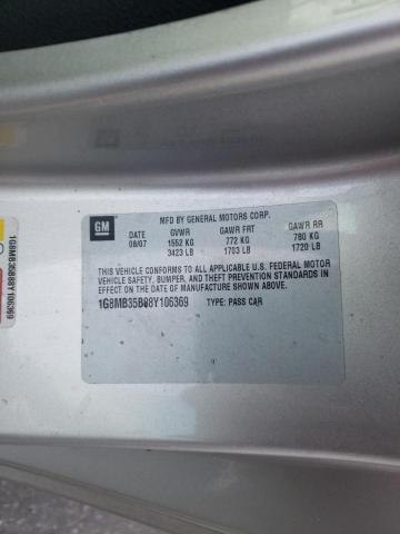 Photo 10 from auction – 2008 SATURN SKY with VIN 1G8MB35B88Y106369