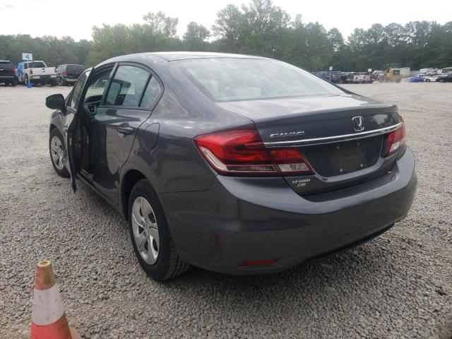 Photo 3 from auction – 2013 HONDA CIVIC LX with VIN 19XFB2F51DE262948