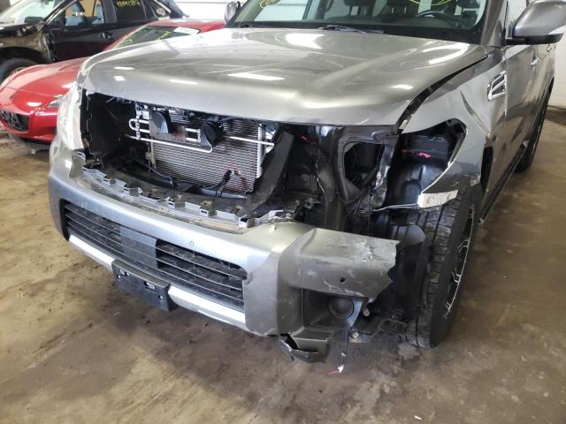 Photo 9 from auction – 2017 NISSAN ARMADA SV with VIN JN8AY2NC8H9510104