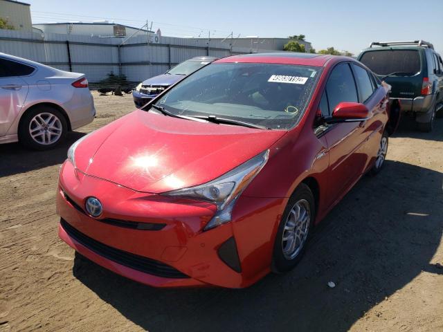 Photo 2 from auction – 2016 TOYOTA PRIUS with VIN JTDKARFU8G3508214