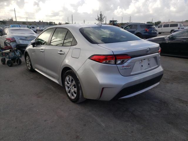 Photo 3 from auction – 2021 TOYOTA COROLLA LE with VIN JTDEPMAE9MJ147873