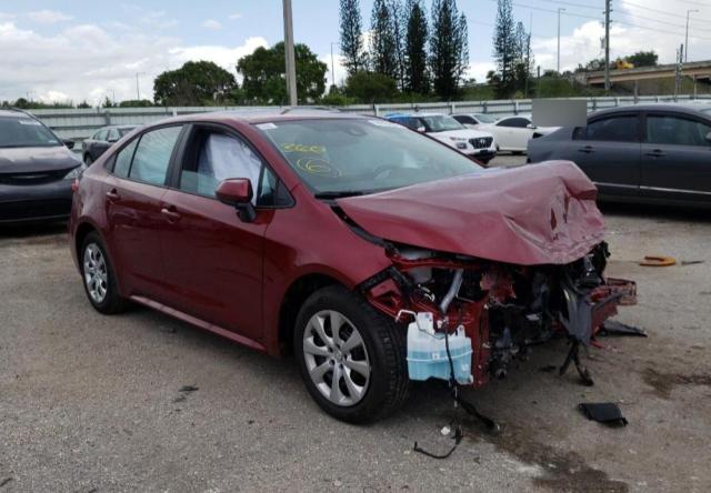 Photo 1 from auction – 2022 TOYOTA COROLLA LE with VIN 5YFEPMAE8NP325205