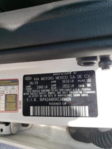 Photo 10 from auction – 2019 KIA RIO S with VIN 3KPA24AB5KE249409